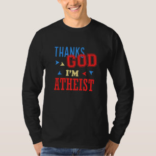 Camiseta Dios Religión Ateísmo Ateo Agnóstico Freethinker