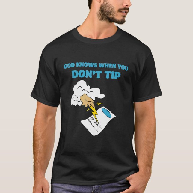 Camiseta Dios sabe cuando no le das la punta - Camarera div (Anverso)