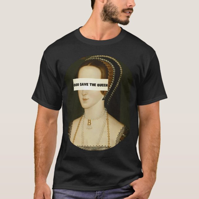 Camiseta Dios salve a la Reina (Anverso)