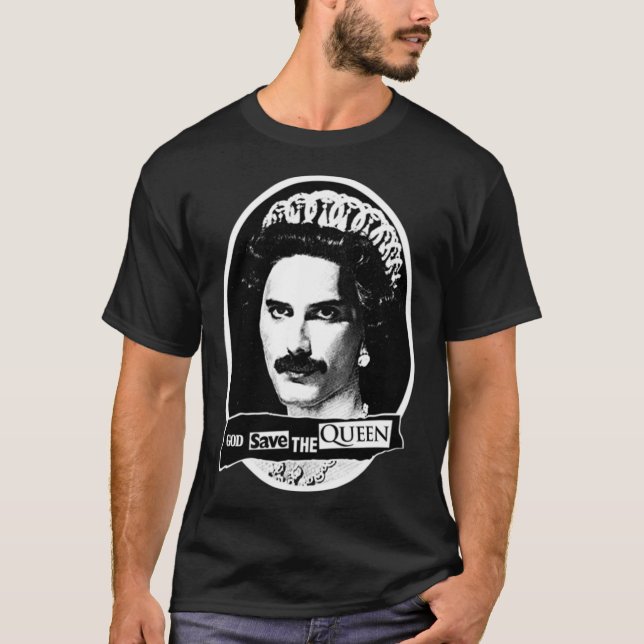 Camiseta Dios Salve A La Reina Esencial  (Anverso)