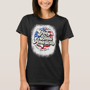 Camiseta Dios santo bendiga a Estados Unidos tierra que amo