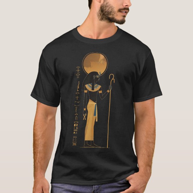 Camiseta Dios Sol Ra Egipcio (Anverso)