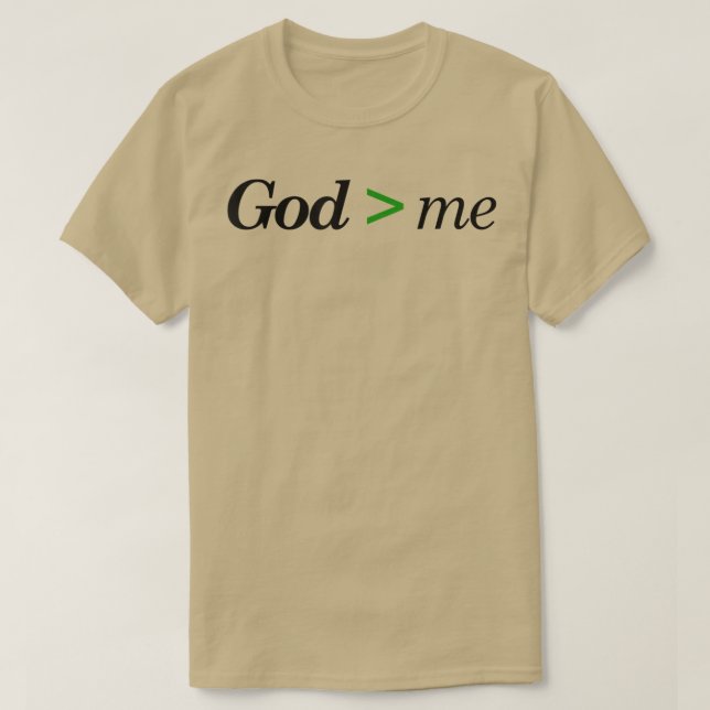 Camiseta Dios T Dios TshirtFe religiosa (Diseño del anverso)