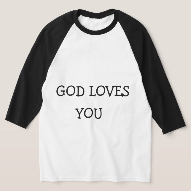 CAMISETA DIOS TE AMA (Distribución)