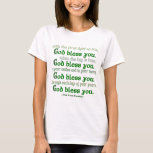 Camiseta Dios te bendiga Bendición irlandesa