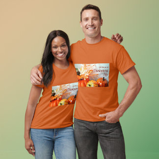Camiseta Dios te bendiga en el Día de Acción de Gracias