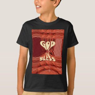 Camiseta Dios te bendiga Golden Kenya Hakuna Matata Giraffe