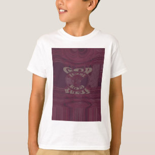 Camiseta Dios te bendiga las jirafas Arte Imprimir/Diseño