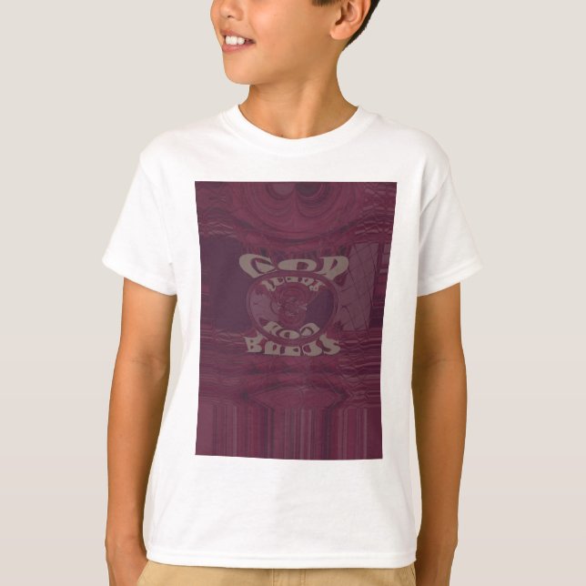 Camiseta Dios te bendiga las jirafas Arte Imprimir/Diseño (Anverso)