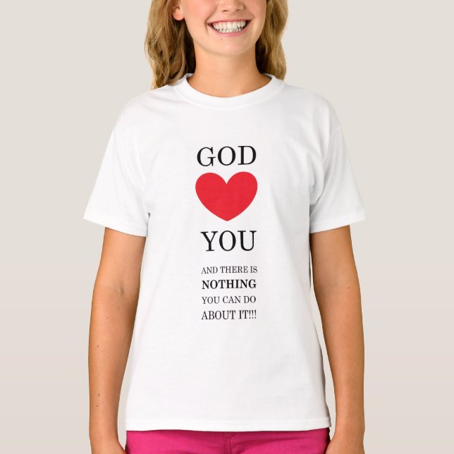Camiseta Dios te Corazón (Anverso)