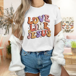 Camiseta Dios Tee, Camisas Discípulas, Amor Como Jesús