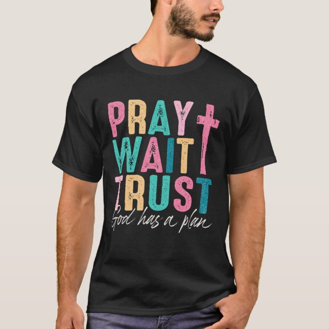 Camiseta Dios tiene un plan (Anverso)