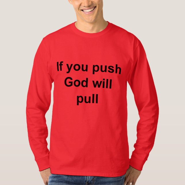 Camiseta Dios tirará (Anverso)