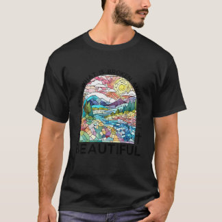 Camiseta Dios toma lo que está roto y lo hace hermoso