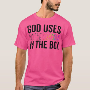 Camiseta Dios Usa Todos Los Crayones En El Bo Jesús