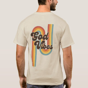 Camiseta Dios Vibes Vintage Retro Faith Christian