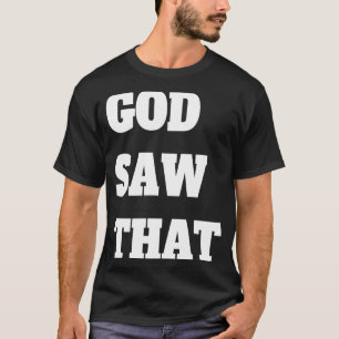 Camiseta Dios vio eso