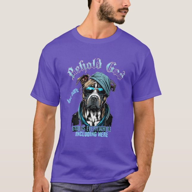 Camiseta Dios y la familia del niño Perro (Anverso)