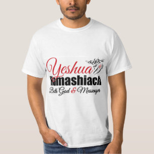 Camiseta Dios y mensajero de Yeshua Hamashiach