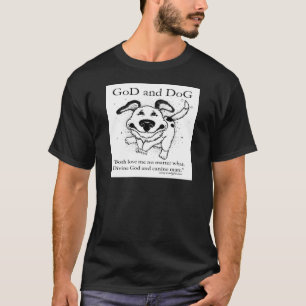 Camiseta Dios y perro