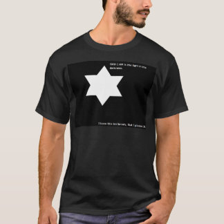 Camiseta DIOS YO SOY es la luz en la oscuridad