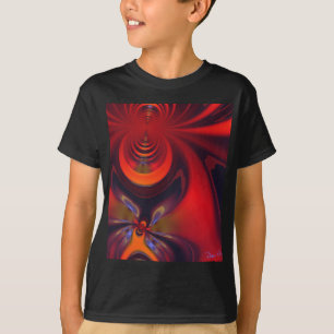 Camiseta Diosa ambarina - pasión del naranja y del oro