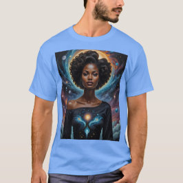 Camiseta Diosa celestial Galaxy Energy Shirt