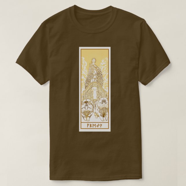 Camiseta Diosa de amor Freyja (Diseño del anverso)