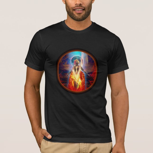 Camiseta Diosa de Fire PELE (Anverso)