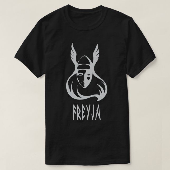 Camiseta Diosa de Freya Freyja Norse Viking Woman  (Diseño del anverso)