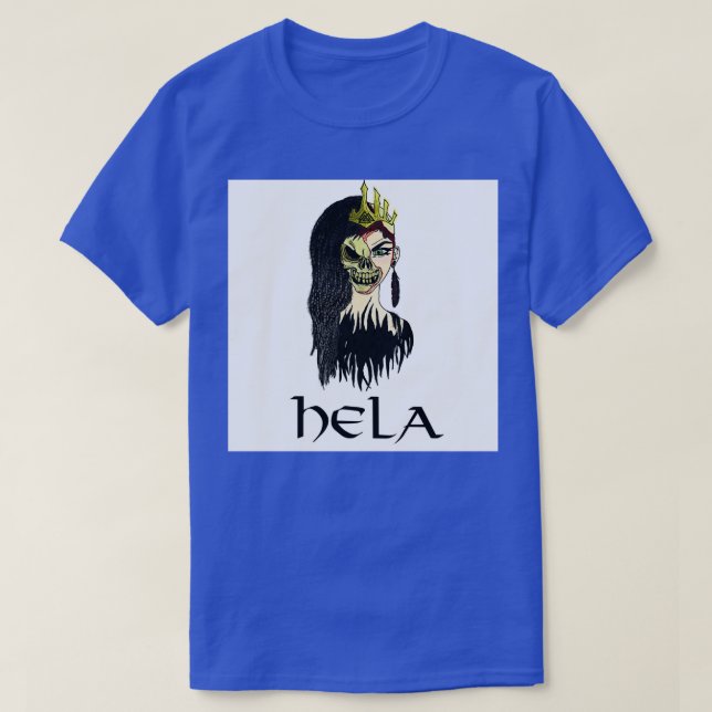 Camiseta Diosa de Hela (Diseño del anverso)