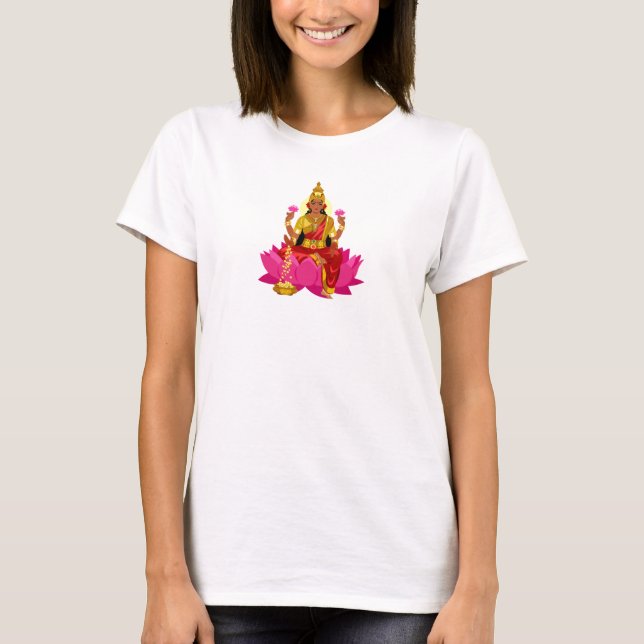 Camiseta Diosa de la deidad hindú (Anverso)