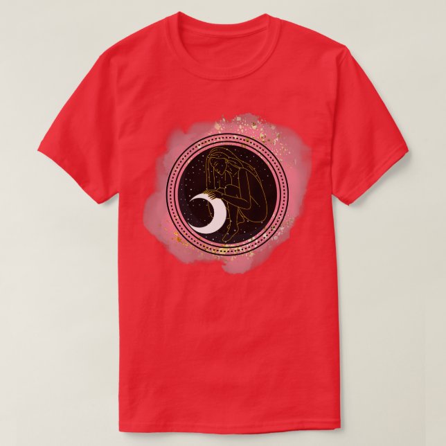 Camiseta Diosa de la Luna (Diseño del anverso)