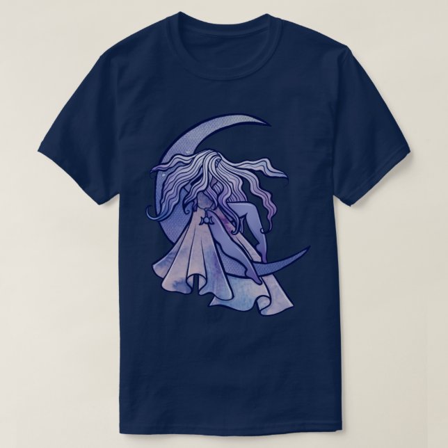 Camiseta Diosa de la Luna1 (Diseño del anverso)