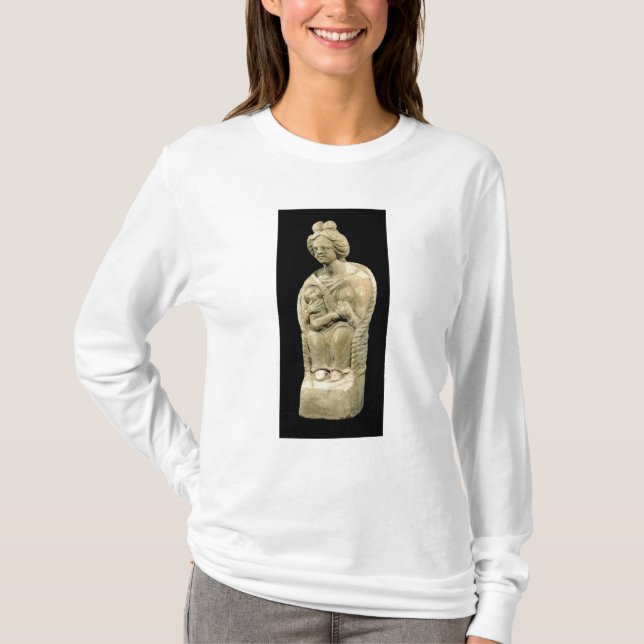 Camiseta Diosa de la madre, de Macon, Borgoña (Anverso)