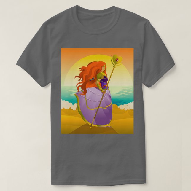 Camiseta diosa de la mitología venus aphrodite del amor en  (Diseño del anverso)