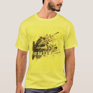 Camiseta Diosa de la rebelión - Audaz Retrato Ink-SplasAr