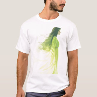 Camiseta Diosa de la Selva Verde