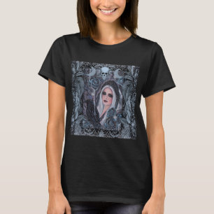 Camiseta Diosa de Morrigan con cuervo de Renee