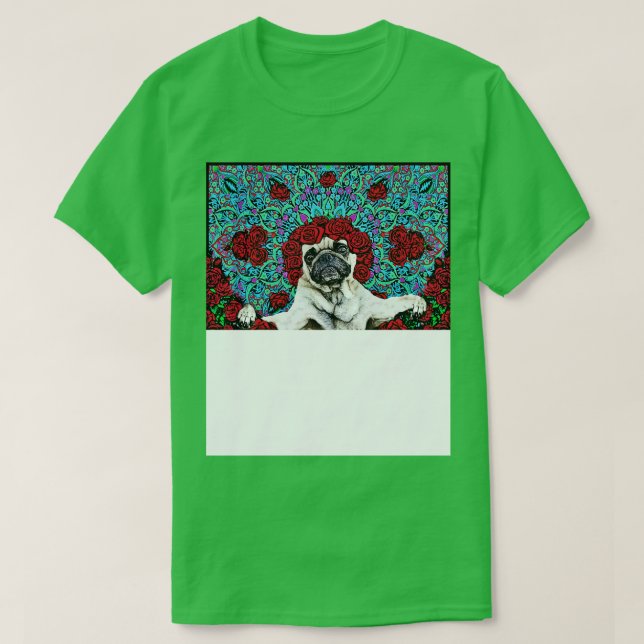 Camiseta Diosa de Pug (Diseño del anverso)