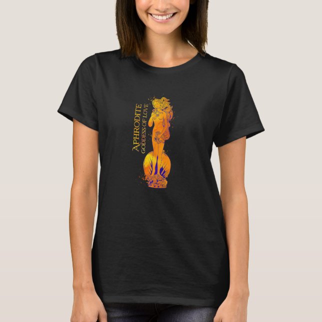 Camiseta Diosa Del Amor Afrodita (Anverso)