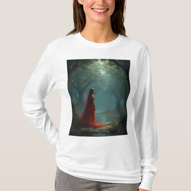Camiseta diosa del bosque (Anverso)