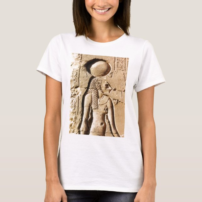Camiseta Diosa del gato de Sekhmet de Egipto superior (Anverso)