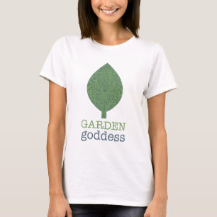 Camiseta Diosa del jardín Paisley Ladies Baby Doll T-Shirt