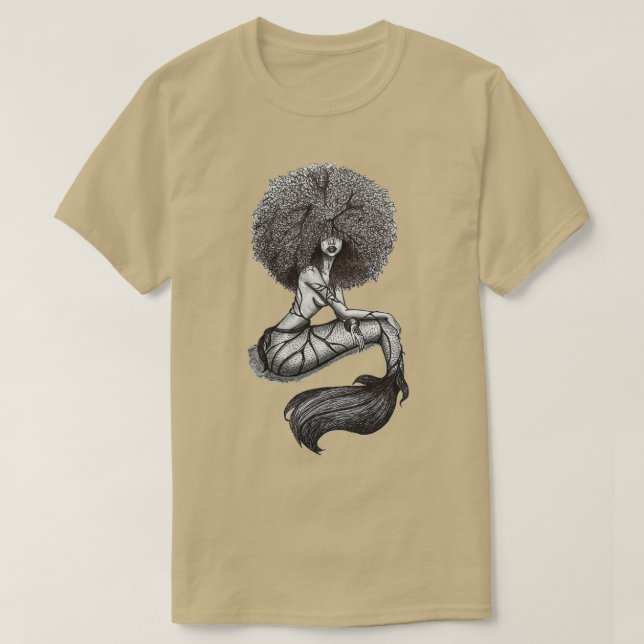 Camiseta Diosa del mar (Diseño del anverso)