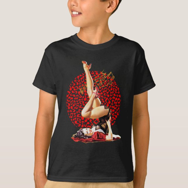 Camiseta Diosa del Rockabilly II (Anverso)