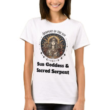 Diosa del Sol y Serpiente Sagrada