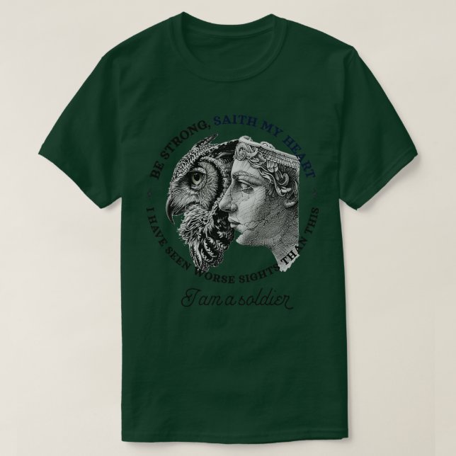 Camiseta Diosa divertida de Atenas El Mítholo Griego Iliad  (Diseño del anverso)