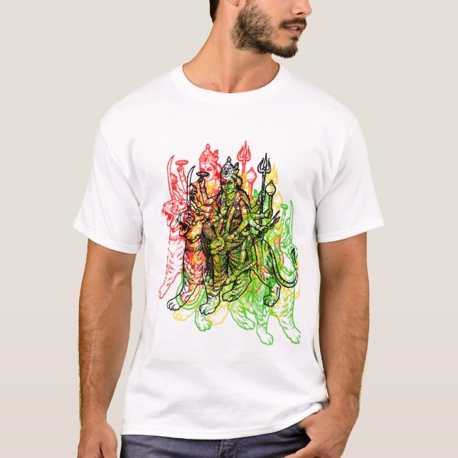 Camiseta Diosa Durga (Anverso)
