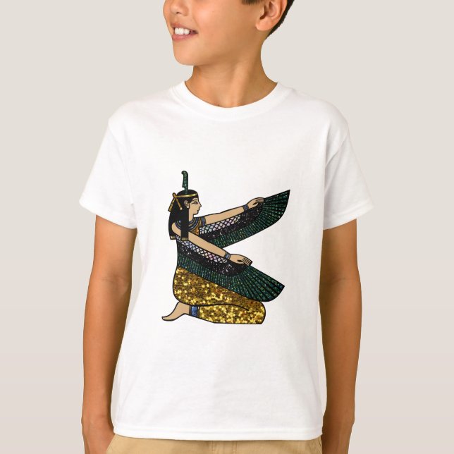 Camiseta diosa egipcia (Anverso)